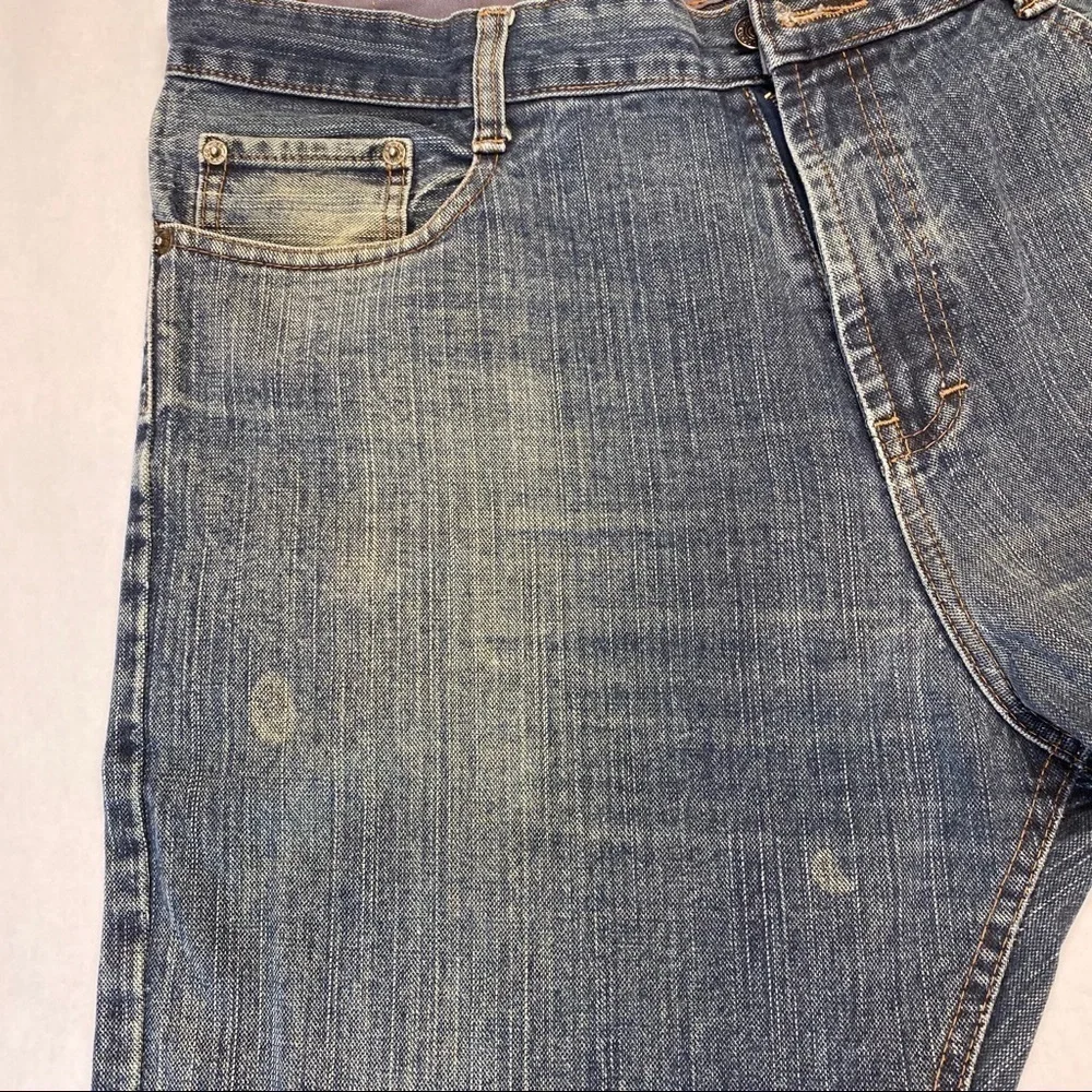 LEVIS 550 SLIM STRAIGHT JEANS W 38 L 32